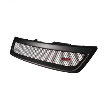 Front Grille ABS STI Matt Black Guard Car Grill For Subaru Forester 2009-2012d Item