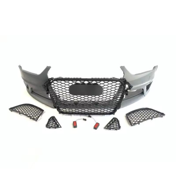 Audi A4 B8.5 RS Style Front Bumper with Honeycomb Grille 